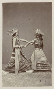 Deux danseuses javanaises