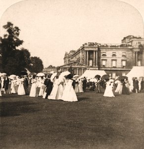Garden Party, Buckingham Palace, Londres, Angleterre, 1900
