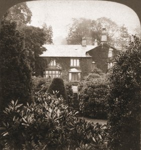 Rydal Mount, maison de William Wordsworth, Lake District, Angleterre, 1903 - Works and Sun Sculpture Studios