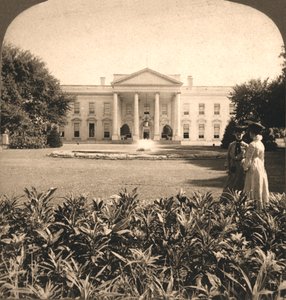 La Maison Blanche, Washington D.C, 1908