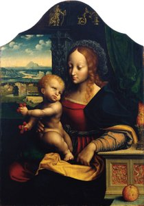 Madoona avec son enfant