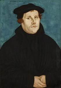 Martin Luther, en buste, tourné vers la droite