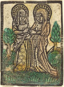 La Visitation - Workshop of Master of the Aachen Madonna