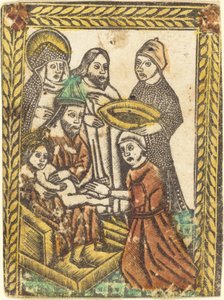La Circoncision - Workshop of Master of the Borders with