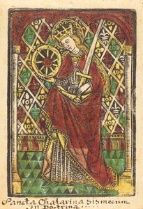 Sainte Catherine - Workshop of Master of the Protective Saints of Cologne