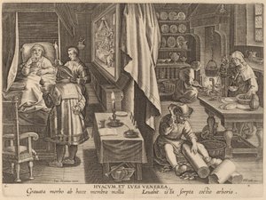Hyacum et Lues Venerea (Guaiacum et infection vénérienne)