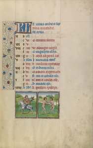 Un homme chassant; Signe zodiacal des Gémeaux