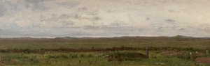 Tombes de voyageurs, Fort Kearny, Nebraska, 1866 - Worthington Whittredge