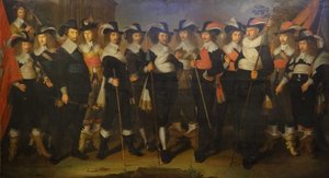 Officiers et gardes de la compagnie du colonel Herman Herbertsz