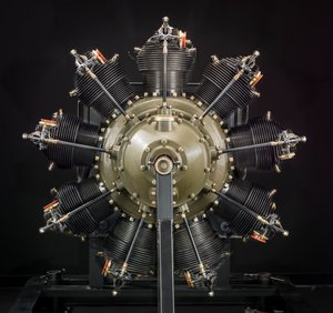 Wright Cyclone P-1, moteur radial 9, vers 1925