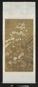 Pivoine et magnolia - Wu Wang