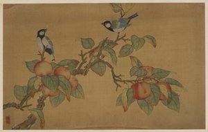 Oiseaux et fruits - Wu Zhang