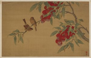 Oiseaux et fruits - Wu Zhang