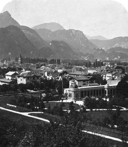 Bad Reichenhall, Bavière, Allemagne, c1900