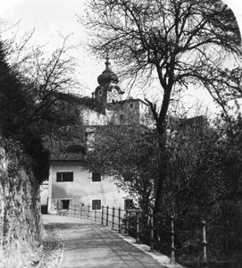 Abbaye de Nonnberg, Salzbourg, Autriche, vers 1900