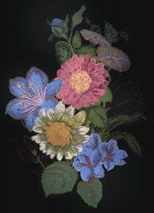 Composition florale aux couleurs vives - XHOZUCAN