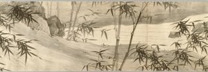 Ruisseau couvert de bambous sous la pluie de printemps - Xia Chang