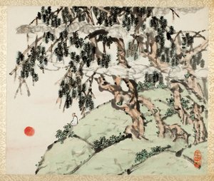 Paysage et figure, d