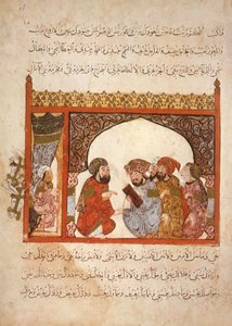 Ms Ar 5847 f.16, Chancellerie Maragha : le gouverneur a proposé à Abu Zayd d