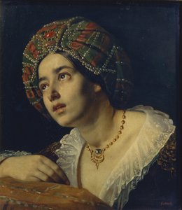 Une femme turque - Yakov Fyodorovich Kapkov