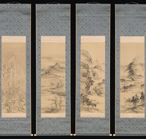 Paysages des quatre saisons - Yamamoto Baiitsu