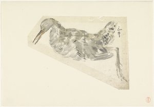 Oiseau aquatique mort - Yamamoto Shinryo Baiitsu
