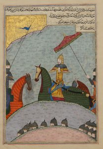 Timur avant la bataille, folio d