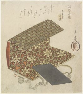 Dossier à motifs pour le cercle Horinouchi, milieu du 19ème siècle - Yashima Gakutei