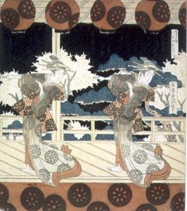 Deux danseurs sur scène, de la série 