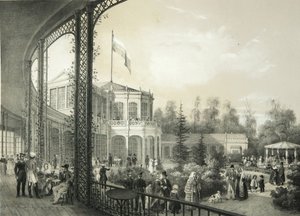 La gare de Pavlovsk, 1840-1850 - Yegor Yegorovich Meier