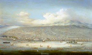 Vue de Canton avec l