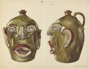 Cruche, vers 1940 - Yolande Delasser