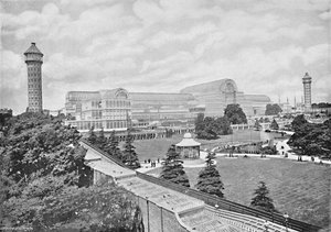 Le Crystal Palace, vers 1896 - York and Son