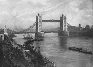 Le Tower Bridge, vers 1896 - York and Son