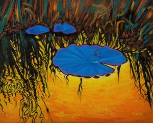 Libellule bleue, 2023