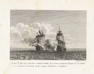 Jean Bart capture une frégate hollandaise, 1677 - Yves Marie Le Gouaz