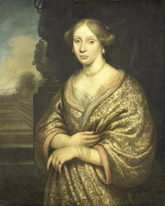Portrait de Petronella van der Burcht (1657-1682) - Zacharias Blijhooft