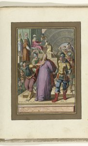 Christ conduit devant Pilate - Zacharias Dolendo