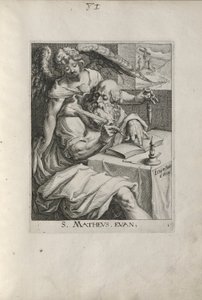 Saint Matthieu, planche 1 des Quatre Évangélistes