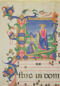 Initiale historiée 