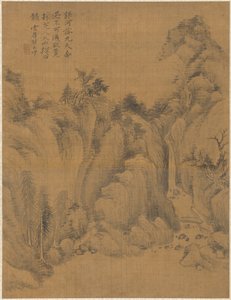 Paysage, 1775 - Zhai Dakun