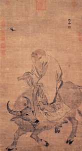 Laozi chevauchant un bœuf, entre 1368 et 1644 - Zhang Lu