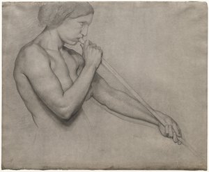 Ange soufflant dans une trompette - Zhao Qi