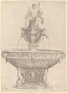 Fontaine avec Statue de Neptune
