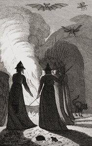 Un coven de sorcières autour d