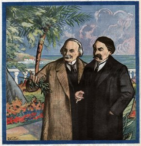 Aristide Briand et Lloyd George