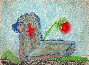 Tombe chrétienne, vers 1950 - . .