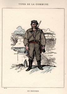 Commune de Paris : costume par UN POINTOR (34) dans « Les Communeux »
