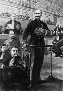 Déposition du commandant Charles Walsin-Esterhazy, lors du procès d