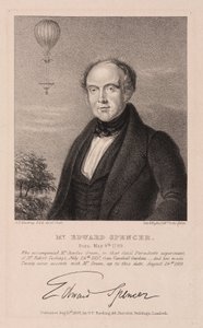Edward Spencer, avocat et aéronaute anglais - Frederick (attr. to) Barnard